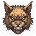 Cat Logo Feline Shape Pet Silhouette Icon