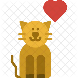 Cat love  Icon