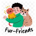 Cat Lover Pets Companions Icon