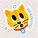 Cat Meow Cat Sound Cute Cat Symbol