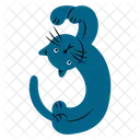 Number Cat 3 Icon