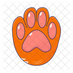 Cat paw  Icon