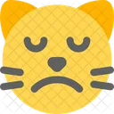 Cat Sad Face Icon