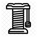 Cat Scratching Post Icon