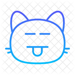 Cat sweat ii Emoji Icon