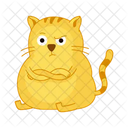 Cat Waiting  Icon