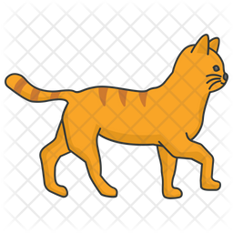 Animal, cat, cute, feline, pet, stand, walk icon - Download on Iconfinder