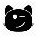Cat wink  Icon