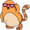 Cat With Goggles  Icon