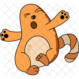 Cat Yawning Icon