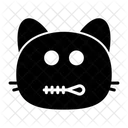 Cat zipped  Icon