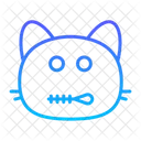 Cat zipped  Icon