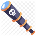 Catalejo Pirata Nautica Icono