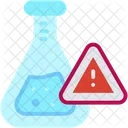 Catalyst Chemical Reaction Flask Icon