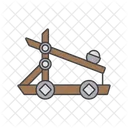 Catapult Medieval Weapon Icon