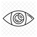 Chequeo De La Vista Ojo Paciente Icono