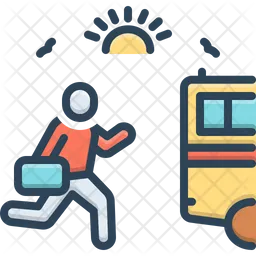 Catch Bus  Icon