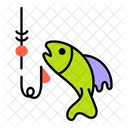 Catch Fish Fishing Hook Angler Hook Icon