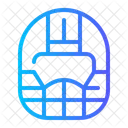 Catcher Mask Sports And Competition Protection Icon