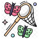 Catching Butterfly  Icon