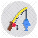 Catching Fish Fish Rod Hobby Icon