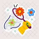 Catching Flowers  Icon