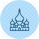 Catedral De Sao Basilio Moscou Russia Ícone