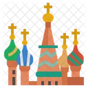 Catedral De Sao Basilio Russia Ícone