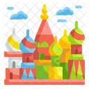 Catedral De Sao Basilio Russia Moscou Ícone