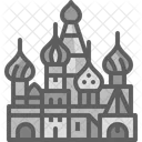 Catedral De Sao Basilio Marco Igreja Ícone