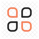 Categorie Menu Grille Icon
