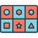 Categories Classification Set Icon