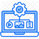 Categorizacion Computadora Portatil Configuracion Icono