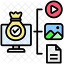 Categorization Asset Content Managing Icon