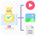 Categorization Asset Content Managing Icon