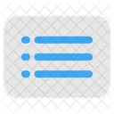 Menu List Tag Icon