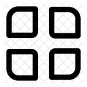 Category Menu Grid Icon