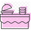 Catering Food Service Buffet Icon