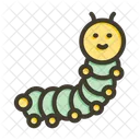 Caterpillar Insect Bug Icon
