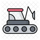 Caterpillar Excavator  Icon