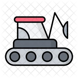 Caterpillar Excavator  Icon