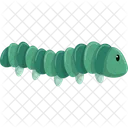 Bug Caterpillar Crawling Icon