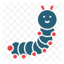 Caterpillar Insect Bug Icon