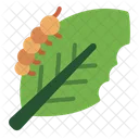 Caterpillar Pest Leaf Icon