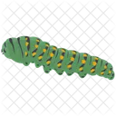 Caterpillar Silkworm Worm Icon