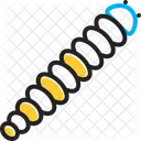 Caterpillar Worm Green Icon