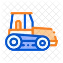 Caterpillar Tractor Vehicle Icon