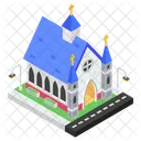 기독교의 집 교회 교회 건물 아이콘