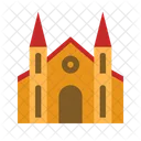 Cathedral Church Building Icon