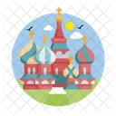 Russia Moscow Monument Icon